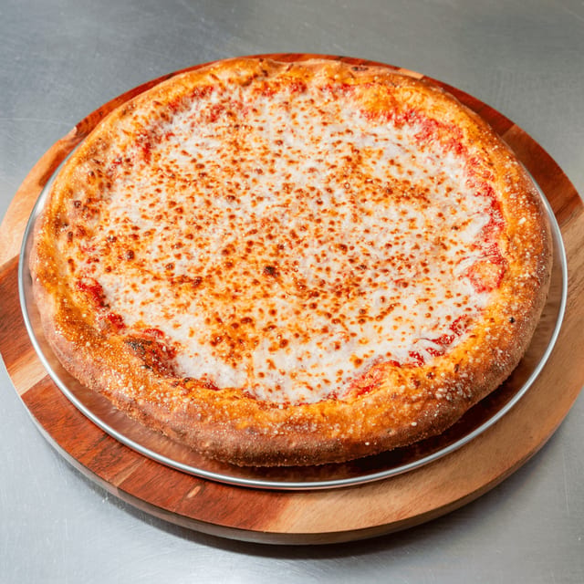 Plain Cheese Pizza 18" XL.