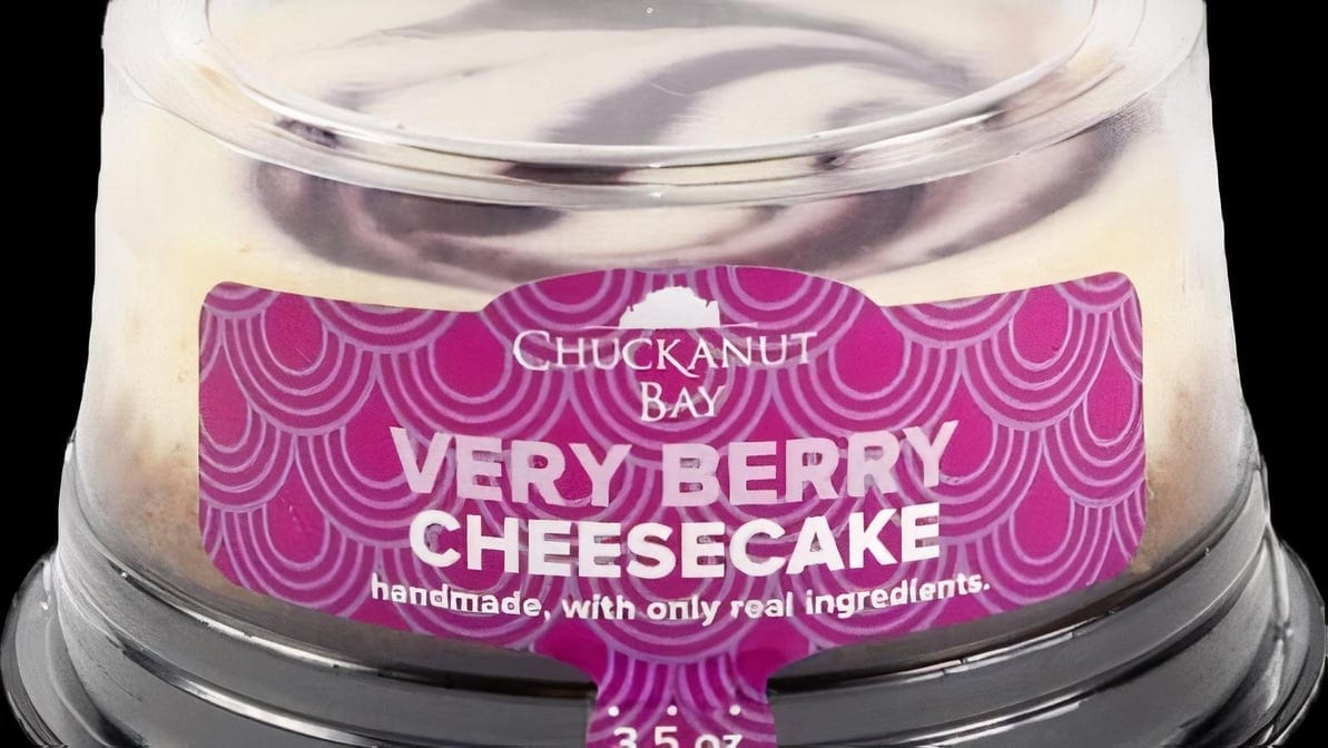 Very Berry Personal Cheesecake.