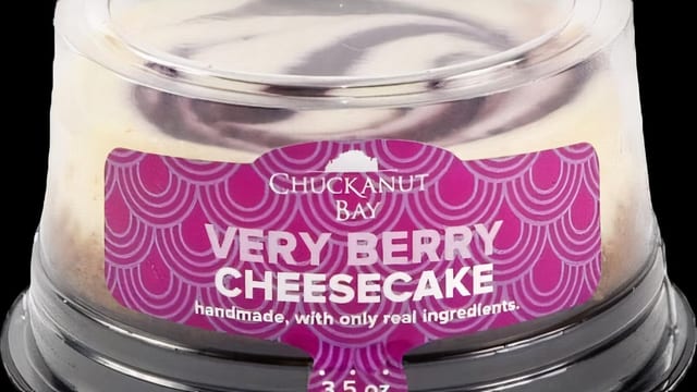 Very Berry Personal Cheesecake.