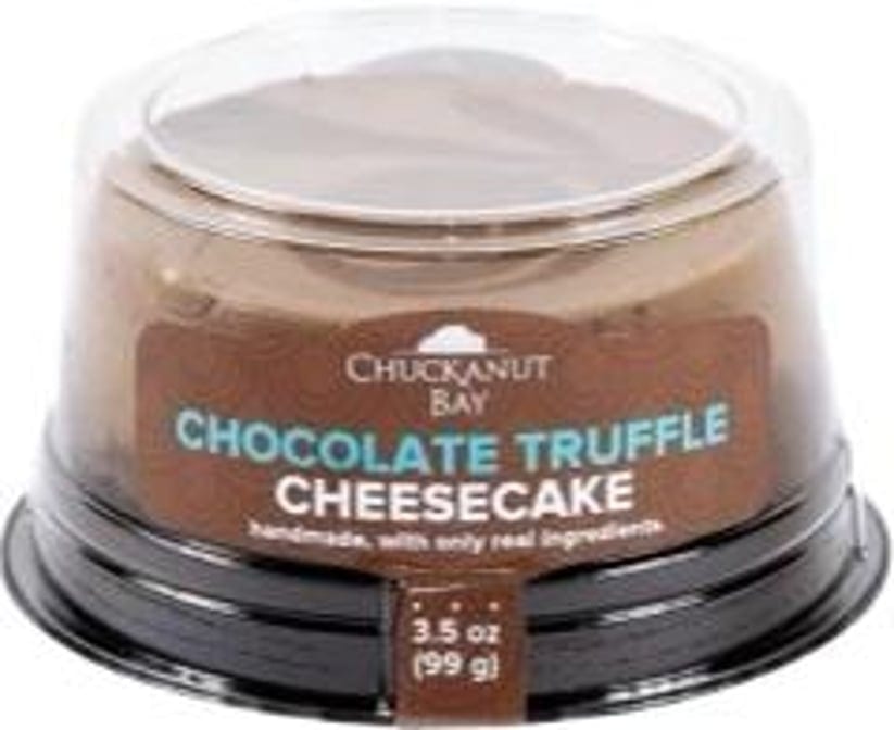 Personal Chocolate Truffle Cheesecake.