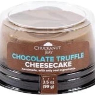 Personal Chocolate Truffle Cheesecake