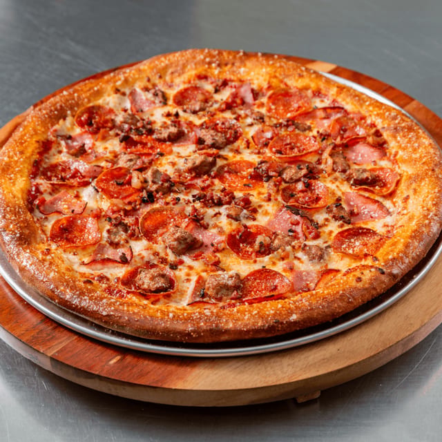 3-Meat Special Pizza 14” Large.