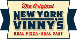 New York Vinny's Pizza Logo.